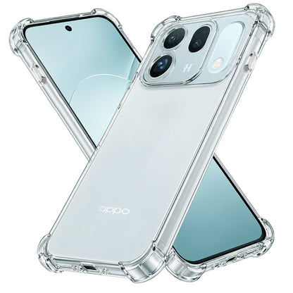 Coque pour Oppo Find X10, Techsuit, Shockproof Clear, transparente