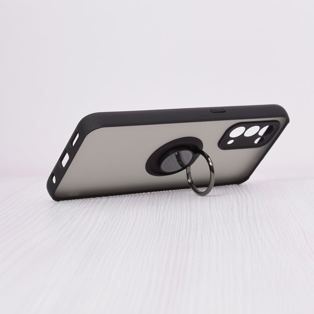 Coque pour Oppo Find X3 Lite / Reno5 5G, Techsuit, Glinth, Noire
