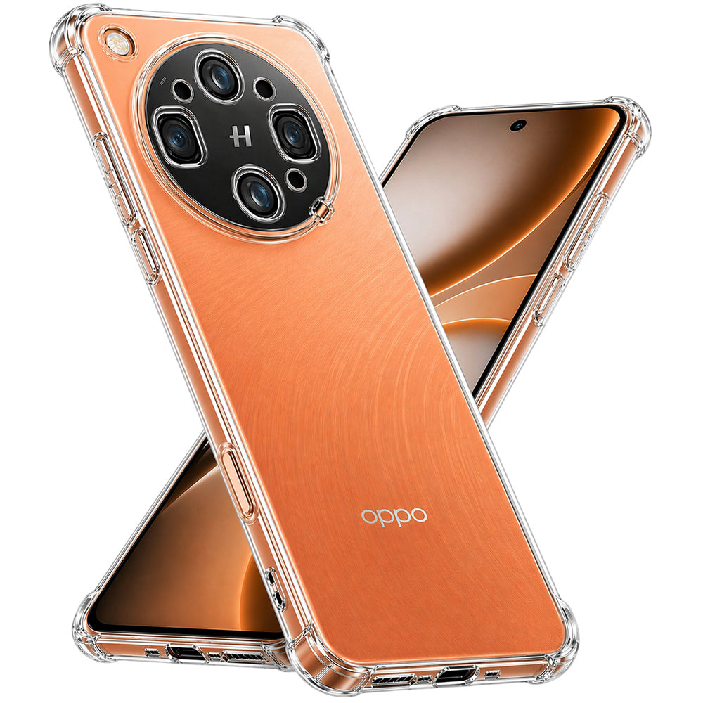 Étui pour Oppo Find X9 Ultra, Techsuit, Shockproof Clear, Transparent