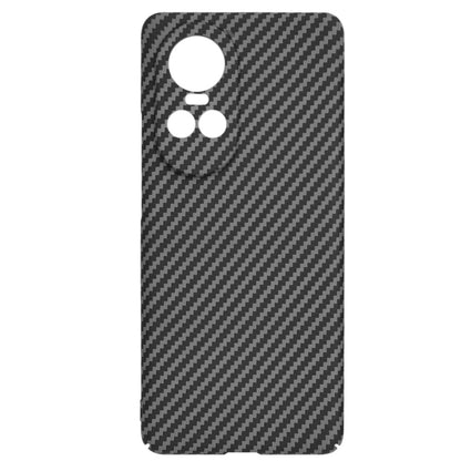 Hoes voor Oppo Reno10 / Reno10 Pro, Techsuit, Carbonite FiberShell, Zwart