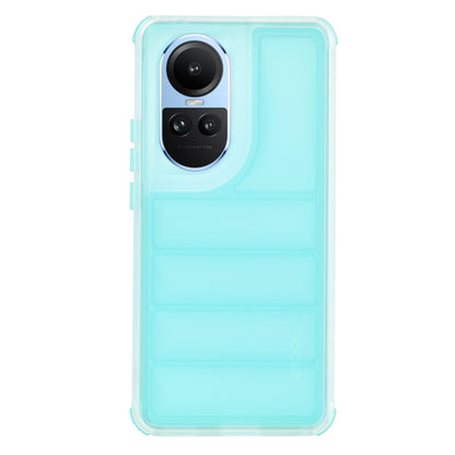 Coque pour Oppo Reno10 / Reno10 Pro, Techsuit, Wave Shield, Turquoise