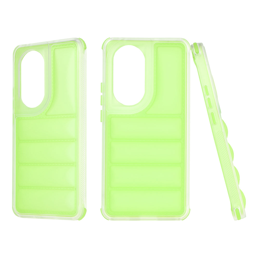 Coque pour Oppo Reno10 / Reno10 Pro, Techsuit, Wave Shield, Vert