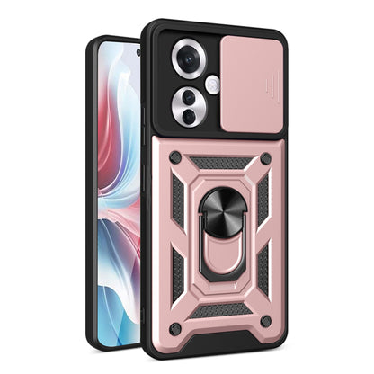 Hoes voor Oppo Reno11 F, Techsuit, CamShield, Roze
