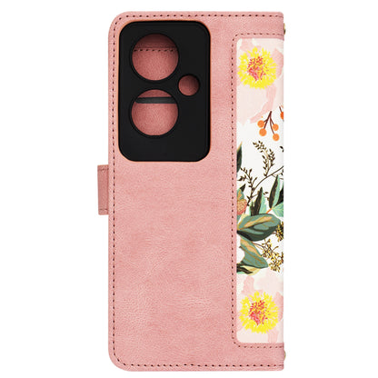 Hülle für Oppo Reno11 F, Techsuit, FlipCraft, Rosa
