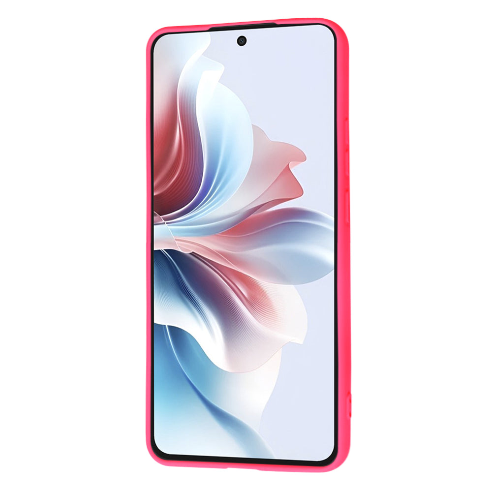 Hülle für Oppo Reno11 F, Techsuit, SoftFlex, Dunkelrosa