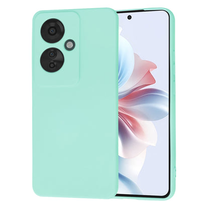 Hoes voor Oppo Reno11 F, Techsuit, SoftFlex, Turkoois