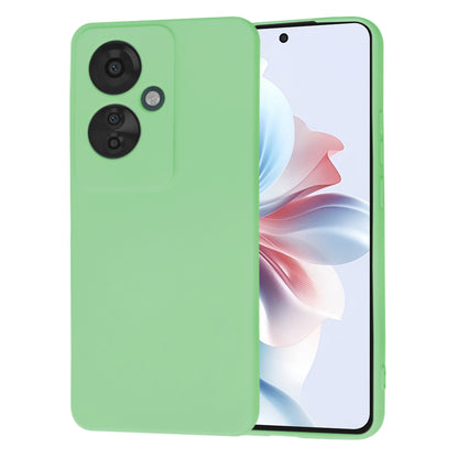 Hoes voor Oppo Reno11 F, Techsuit, SoftFlex, Lichtgroen