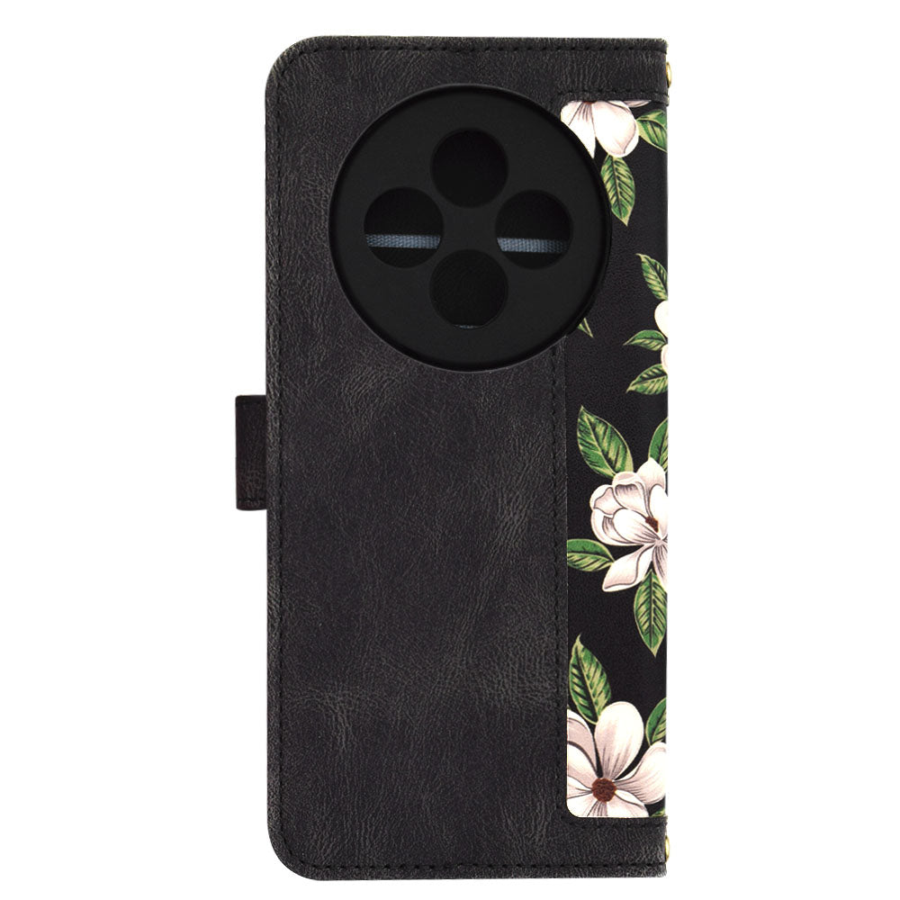 Hülle für Oppo Reno12 FS 5G / Reno12 FS 4G / Reno12 F 4G / Reno12 F, Techsuit, FlipCraft, Schwarz