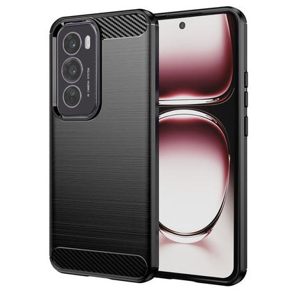 Hoes voor Oppo Reno12 Pro, Techsuit, Carbon, Zwart