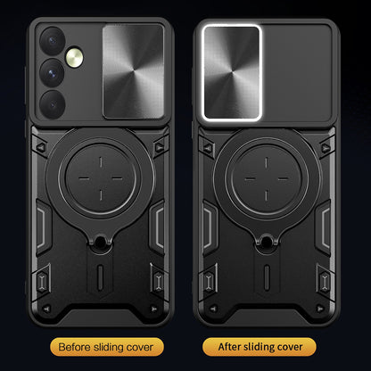 Coque pour Oppo Reno12, Techsuit, CamGuard Pro, Rose Doré