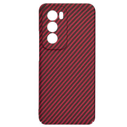 Coque pour Oppo Reno12, Techsuit, Carbonite FiberShell, Rouge