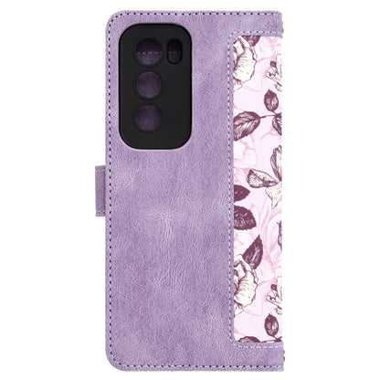 Coque pour Oppo Reno12, Techsuit, FlipCraft, Violet