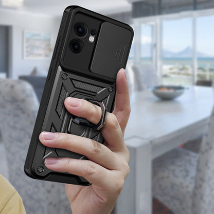 Coque pour Oppo Reno13 FS 5G / Reno13 F 4G / Reno13 F, Techsuit, CamShield, Noire