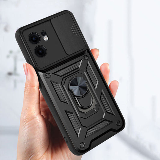 Hülle für Oppo Reno13 FS 5G / Reno13 F 4G / Reno13 F, Techsuit, CamShield, Rosa