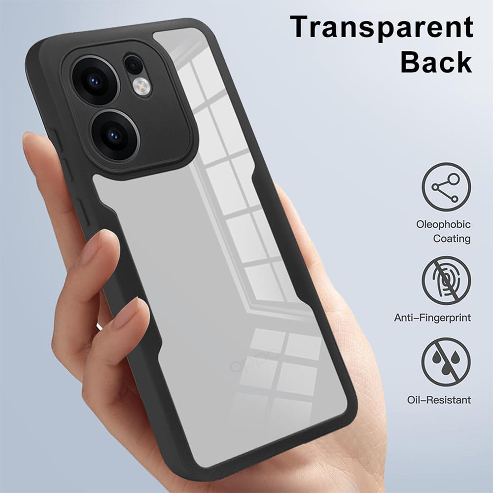 Coque pour Oppo Reno13 FS 5G / Reno13 F 4G / Reno13 F, Techsuit, ColorVerse 360, Bleue