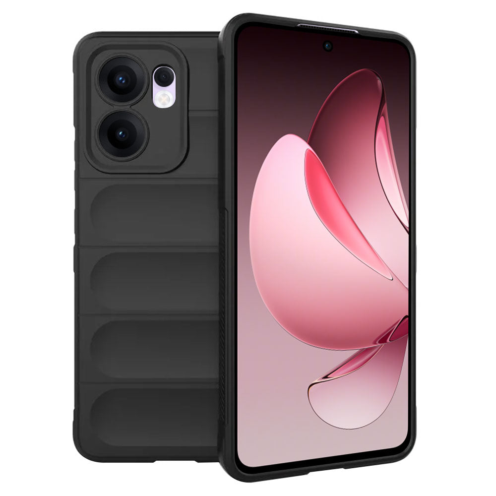 Hoesje voor Oppo Reno13 FS 5G / Reno13 F 4G / Reno13 F, Techsuit, Magic Shield, Zwart