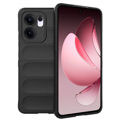 Hoesje voor Oppo Reno13 FS 5G / Reno13 F 4G / Reno13 F, Techsuit, Magic Shield, Zwart