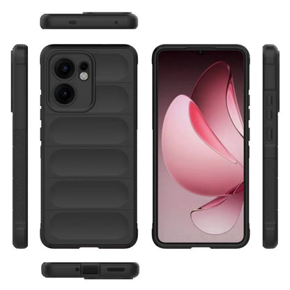 Hoesje voor Oppo Reno13 FS 5G / Reno13 F 4G / Reno13 F, Techsuit, Magic Shield, Zwart