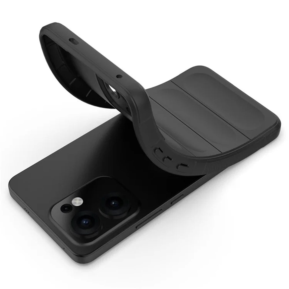Hoesje voor Oppo Reno13 FS 5G / Reno13 F 4G / Reno13 F, Techsuit, Magic Shield, Zwart