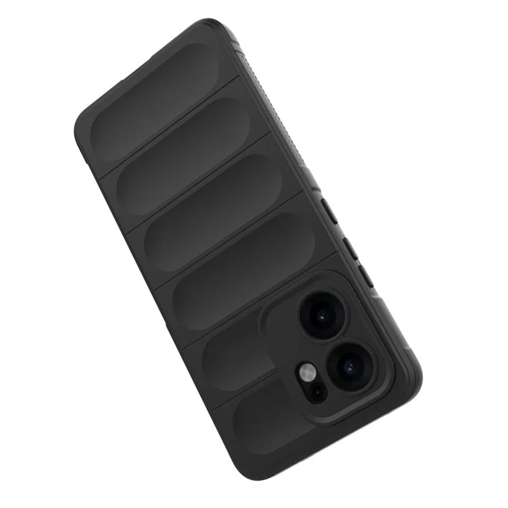 Hoesje voor Oppo Reno13 FS 5G / Reno13 F 4G / Reno13 F, Techsuit, Magic Shield, Zwart