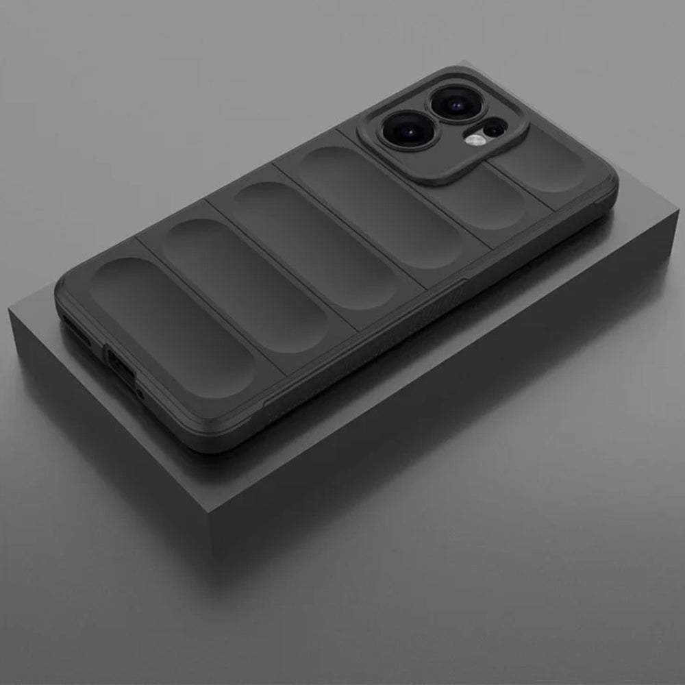 Hoesje voor Oppo Reno13 FS 5G / Reno13 F 4G / Reno13 F, Techsuit, Magic Shield, Zwart
