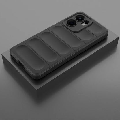 Hoesje voor Oppo Reno13 FS 5G / Reno13 F 4G / Reno13 F, Techsuit, Magic Shield, Zwart
