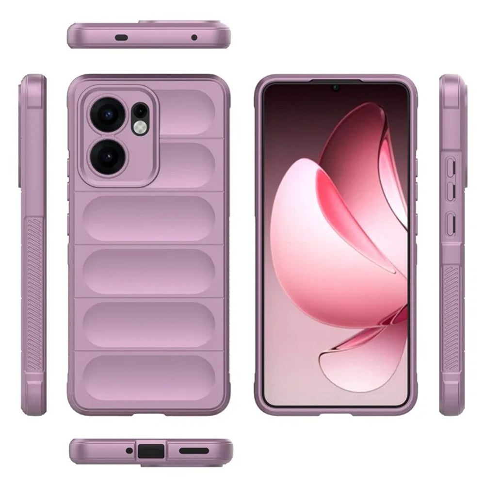 Hoesje voor Oppo Reno13 FS 5G / Reno13 F 4G / Reno13 F, Techsuit, Magic Shield, Rood
