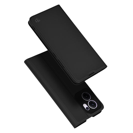 Hoes voor Oppo Reno13 FS 5G / Reno13 F 4G / Reno13 F, Techsuit, Magskin Book, Zwart