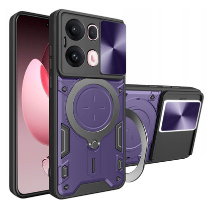 Coque pour Oppo Reno13 Pro, Techsuit, CamGuard Pro, Violet