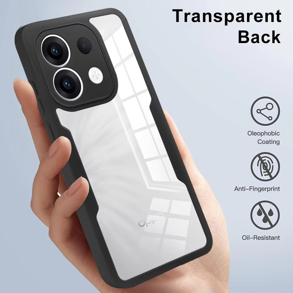 Case for Oppo Reno13 Pro, Techsuit, ColorVerse 360, Black