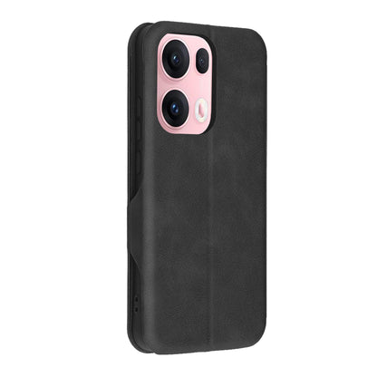 Hülle für Oppo Reno13 Pro, Techsuit, Safe Wallet Plus, Schwarz