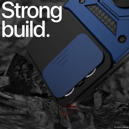 Hülle für Oppo Reno13, Techsuit, CamShield, Grün