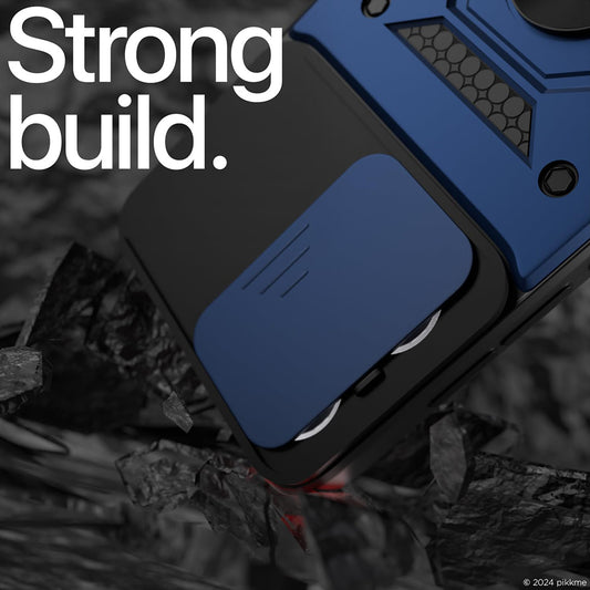 Coque pour Oppo Reno13, Techsuit, CamShield, Vert