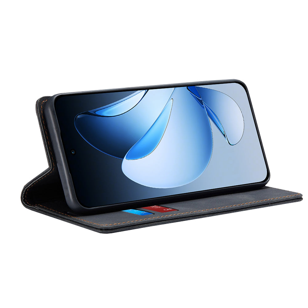 Hoes voor Oppo Reno13, Techsuit, Confy, Zwart