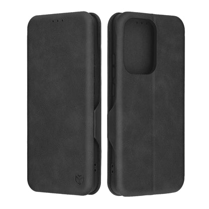 Hoes voor Oppo Reno13, Techsuit, Safe Wallet Plus, Zwart