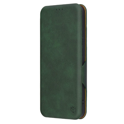 Hülle für Oppo Reno13, Techsuit, Safe Wallet Plus, Grün
