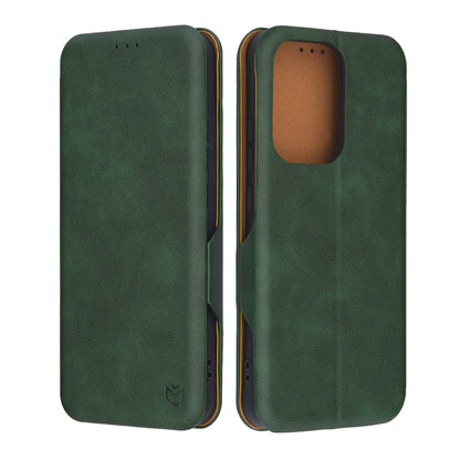 Hülle für Oppo Reno13, Techsuit, Safe Wallet Plus, Grün