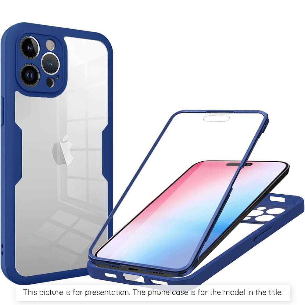 Hülle für Oppo Reno14 FS 5G / Reno14 F, Techsuit, ColorVerse 360, Blau