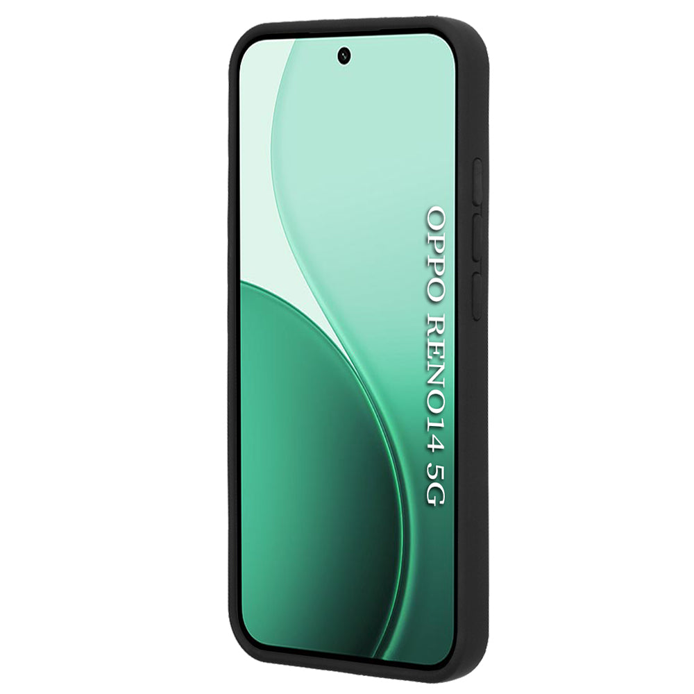 Hülle für Oppo Reno14, Techsuit, Glinth, Schwarz