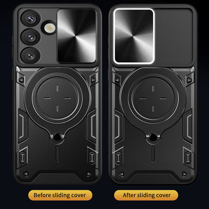 Hoes voor Oppo Reno15 FS / Reno15 F, Techsuit, CamGuard Pro, Blauw