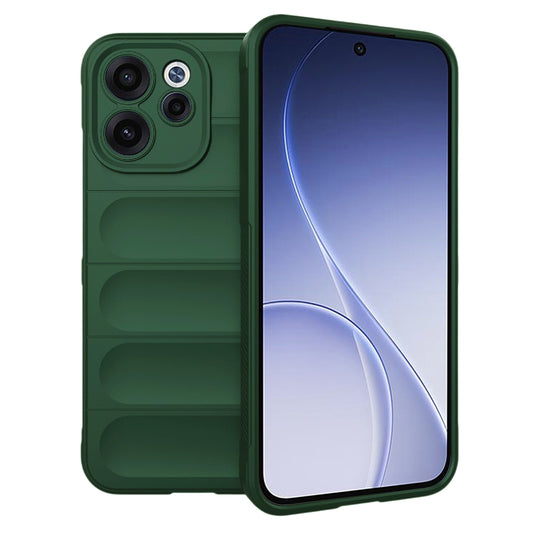 Hoes voor Oppo Reno15 FS / Reno15 F, Techsuit, Magic Shield, Groen