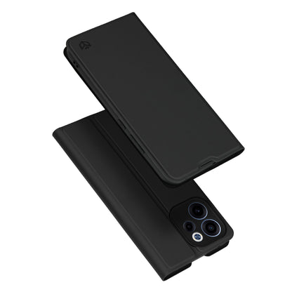 Hoes voor Oppo Reno15 FS / Reno15 F, Techsuit, Magskin Book, Zwart
