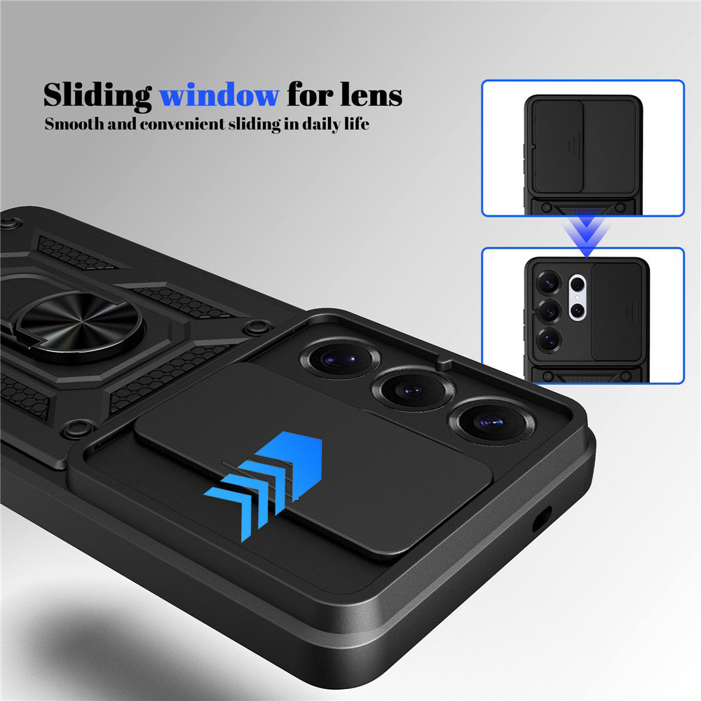 Case for Oppo Reno15 Pro, Techsuit, CamShield, Black