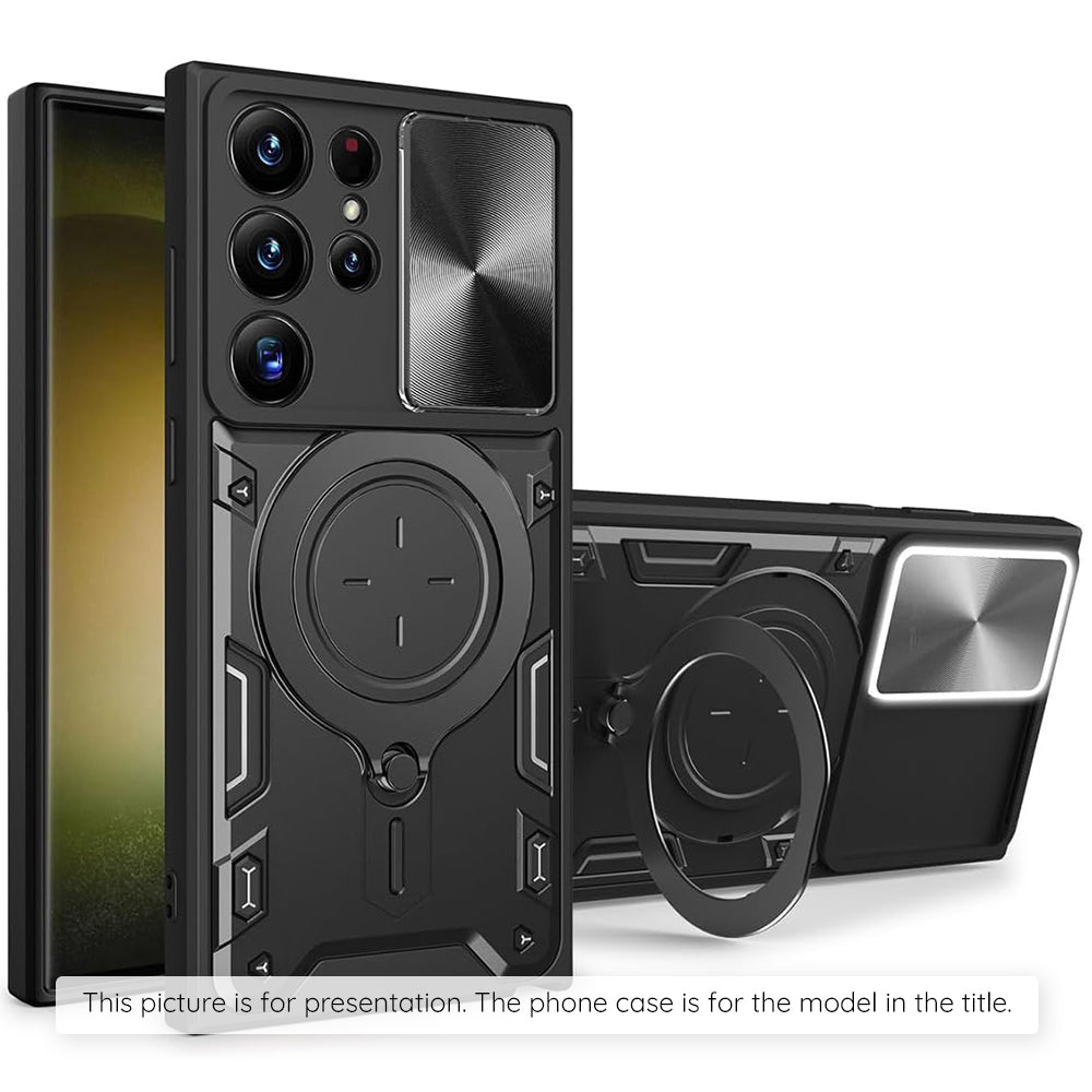 Étui pour Oppo Reno15, Techsuit, CamGuard Pro, Noir