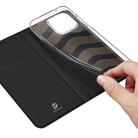 Hoesje voor Oppo Reno16 F / Reno16 FS, DUX DUCIS, Skin Pro, Zwart