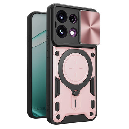 Coque pour Oppo Reno16 F / Reno16 FS, Techsuit, CamGuard Pro, Rose Doré