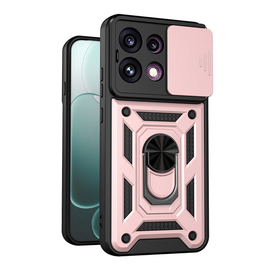 Hoesje voor Oppo Reno16 F / Reno16 FS, Techsuit, CamShield, Roze Goud