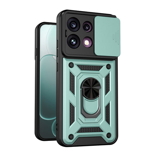 Hoes voor Oppo Reno16 F / Reno16 FS, Techsuit, CamShield, Groen