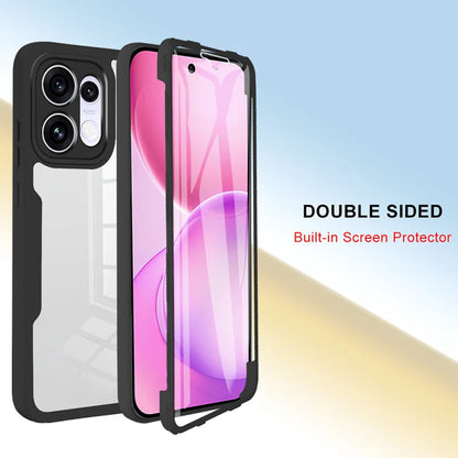 Coque pour Oppo Reno16 F / Reno16 FS, Techsuit, ColorVerse 360, Bleue