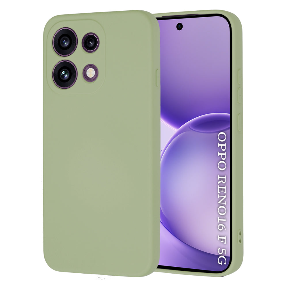 Hoes voor Oppo Reno16 F / Reno16 FS, Techsuit, SoftFlex, Matcha